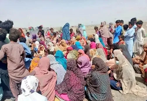 Hindu community members stage protest in Pakistan over alleged desecration of woman's remains