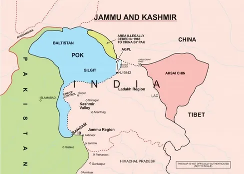 Kashmir Map