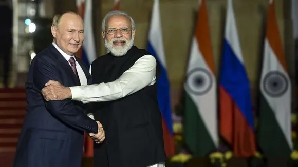 Prime Minister Narendra Modi and Russian President Vladimir Putin (File Photo)