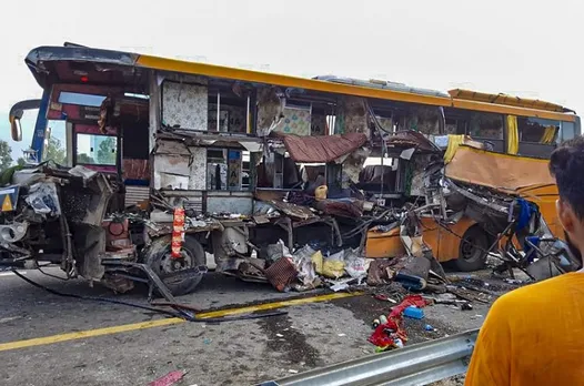 8 killed as double-decker buses collide on Purvanchal Expressway, PM expresses grief