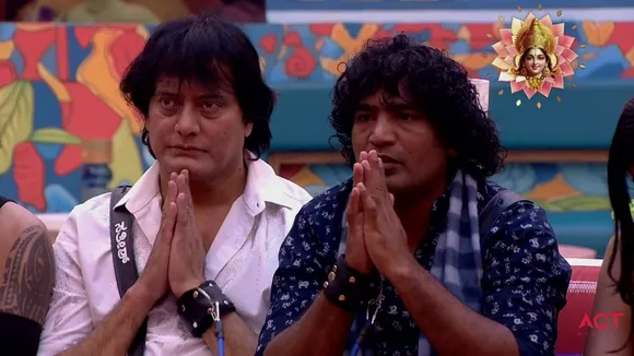 Chandraprabha and dog satish