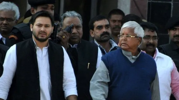 LALU PRASAD YADAV AND SON