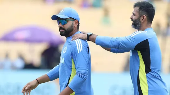 Abhishek nayar and rohit sharma