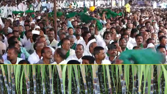 sugarcane_farmers_protest_Bagalkote