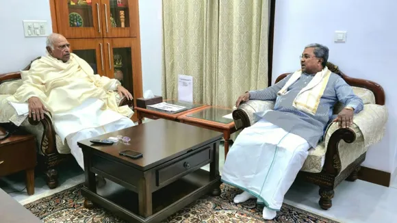 CM SIDDARAMAIAH MEETS KHARGE