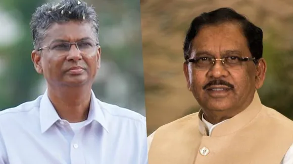 parameshwar and satish jarkiholi
