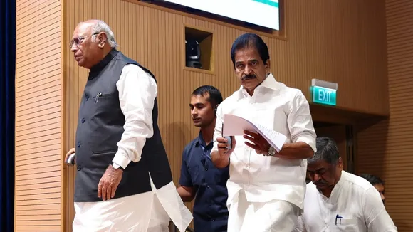 Mallikarjuna Kharge KC Venugopal