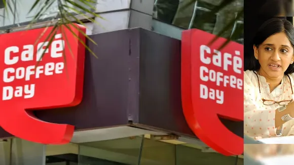 CAFE COFFEE DAY AND MALAVIKA HEGDE