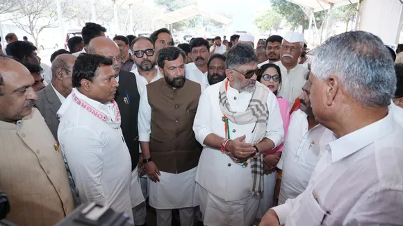 CONGRESS MNREGA REINSTATE RALLY