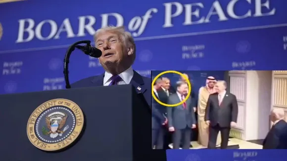 Guard style salute to trump