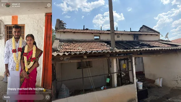 MADDURU SON IN LAW HOUSE SET ON FIRE (1)