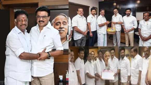 PANNERSELVAM JOINS DMK PARTY