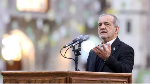 iran prez massod pezaskiyan apology to neighbours