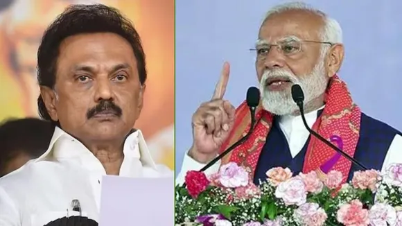 ಇಸ್ರೋ ರಾಕೆಟ್‌ನಲ್ಲಿ ಚೀನಾ ಫೋಟೋ.. DMK ಸರ್ಕಾರದ ಯಡವಟ್ಟಿಗೆ ಪ್ರಧಾನಿ ಮೋದಿ ಅಟ್ಯಾಕ್‌; ಹೇಳಿದ್ದೇನು?