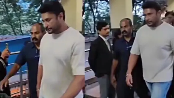 ಸ್ಟೇಷನ್‌ನಲ್ಲಿ ದರ್ಶನ್ ಜೊತೆ ಮಾತಾಡಿ ಬಿಗ್ ಅಪ್​ಡೇಟ್ ಕೊಟ್ಟ ಲಾಯರ್.. ಕೊಲೆ ಕೇಸ್‌ಗೆ ಹೊಸ ಟ್ವಿಸ್ಟ್‌!