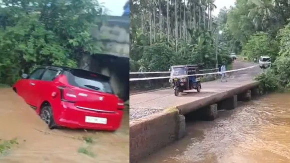 ಸೇತುವೆ ಶಿಥಿಲ, ನದಿಗೆ ಬಿದ್ದ ಕಾರು, ಗೋಡೆ ಬಿದ್ದು ವೃದ್ಧೆ ಸಾವು.. ರಾಜ್ಯದಲ್ಲಿ ಮಳೆಯ ಅವಾಂತರ ಒಂದಾ.. ಎರಡಾ..