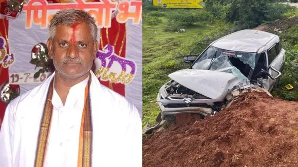 ಮದುವೆ ಮುಗಿಸಿ ಬರುವಾಗ ಕಾರು ಅಪಘಾತ.. ಓರ್ವ ಸಾವು, ಇಬ್ಬರಿಗೆ ಗಾಯ