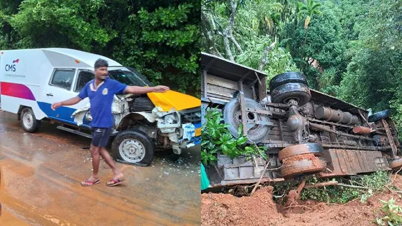 ತುಂಬಿದ ಕೃಷ್ಣ ನದಿ, ಮಳೆಯಿಂದಾಗಿ ಉರುಳಿ ಬಿದ್ದ ಬಸ್​.. ರಾಜ್ಯದಲ್ಲಿ ವರುಣಾರ್ಭಟಕ್ಕೆ ಸಾಲು ಸಾಲು ಅವಾಂತರ