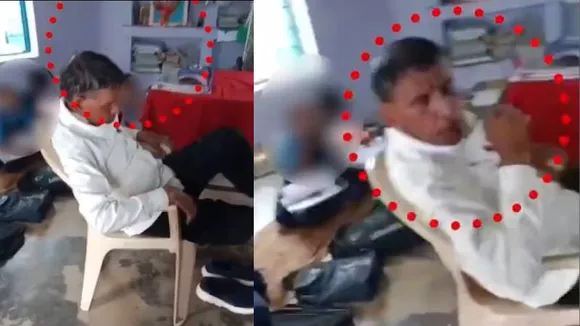 ‘ಕುಡಿಯೋದೆ ನನ್ನ ವೀಕ್ನೆಸ್​​..‘ ಎಣ್ಣೆ ಏಟಲ್ಲಿ ತೂರಾಡುತ್ತಿರೋ ಶಿಕ್ಷಕ, ವಿದ್ಯಾರ್ಥಿಗಳಿಗೆ ನೋ ಪಾಠ