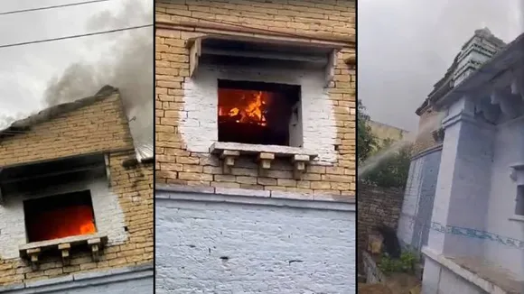 ಸಿಡಿಲಾರ್ಭಟಕ್ಕೆ ಹೊತ್ತಿ ಉರಿದ ಮನೆ.. ಮನೆಯಲ್ಲಿದ್ದವರ ಪರಿಸ್ಥಿತಿ?