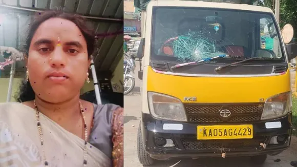 ಪಾದಯಾತ್ರೆ ಹೊರಟ ಅಮ್ಮ-ಮಗಳಿಗೆ ಟಾಟಾ ಏಸ್​ ಡಿಕ್ಕಿ.. ದೇವರ ಪಾದ ಸೇರಿದ ತಾಯಿ, ಸಾವು ಬದುಕಿನ ಮಧ್ಯೆ ಮಗಳು