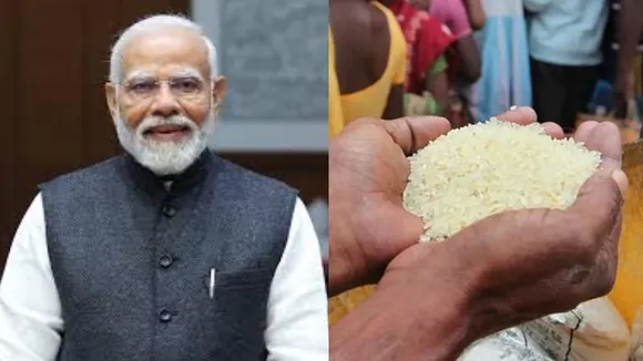 ಇನ್ನೂ ನಾಲ್ಕು ವರ್ಷ 5 ಕೆಜಿ ಅಕ್ಕಿ ಉಚಿತ; ದೇಶವಾಸಿಗಳಿಗೆ ಗುಡ್​ನ್ಯೂಸ್​ ನೀಡಿದ ಮೋದಿ ಸರ್ಕಾರ