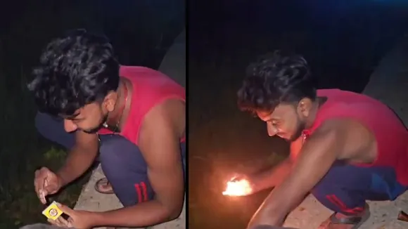 ಶ್ವಾನದ ಬಾಲಕ್ಕೆ ಪಟಾಕಿ ಕಟ್ಟಿ ಬೆಂಕಿ ಕೊಟ್ಟ ದುಷ್ಟರು! ಇಬ್ಬರು ಕೈಗೆ ಸಿಗುವರೆಗೂ ವಿಡಿಯೋ ಹಂಚಿ ಎಂದ ನೆಟ್ಟಿಗರು