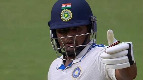6,6,6,4,4,4,4,4,4,4; ನ್ಯೂಜಿಲೆಂಡ್​ ವಿರುದ್ಧ ಸರ್ಫರಾಜ್​ ಖಾನ್​​​ ಸ್ಫೋಟಕ ಬ್ಯಾಟಿಂಗ್​​