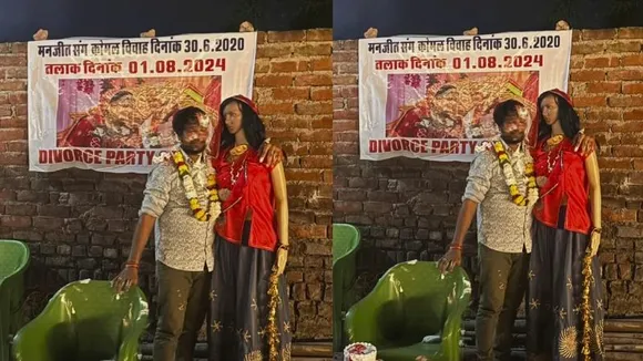 ಮಾಜಿ ಹೆಂಡ್ತಿ ಪ್ರತಿಮೆ ಜೊತೆ ಡಿವೋರ್ಸ್​ ಪಾರ್ಟಿ ಮಾಡಿದ ಗಂಡ; ಆಮೇಲೇನಾಯ್ತು?