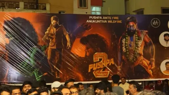 VIDEO: ಪುಷ್ಪಾ 2 ಪ್ರೀಮಿಯರ್ ಶೋ ವೇಳೆ ಅನಾಹುತ; ಪೊಲೀಸರಿಂದ ಲಾಠಿ ಚಾರ್ಜ್‌!