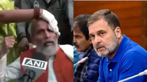 ಪ್ರತಿಭಟನೆ ವೇಳೆ ನೆಲಕ್ಕೆ ಬಿದ್ದ ಬಿಜೆಪಿ ಸಂಸದ..ಪ್ರತಾಪ್ ಚಂದ್ರ ಸಾರಂಗಿಯವರನ್ನ ತಳ್ಳಿದ್ರಾ ರಾಹುಲ್ ಗಾಂಧಿ?