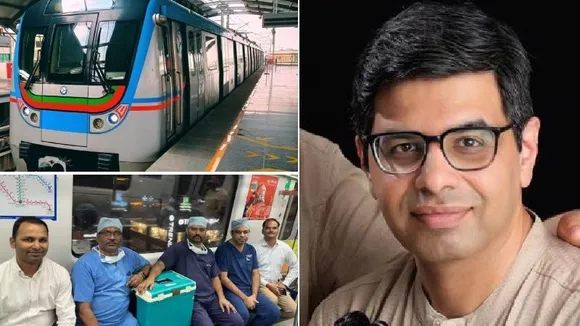 ಮೆಟ್ರೋದಲ್ಲಿ ಜೀವಂತ ಹೃದಯ ಸಾಗಾಟ.. ಈ ಕಾರ್ಯಾಚರಣೆಯಲ್ಲಿ ಕನ್ನಡಿಗನ ವಿಶೇಷ ಪಾತ್ರ..