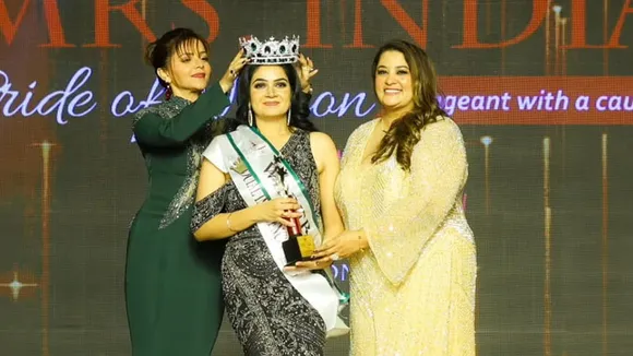 ಮದ್ದೂರಿನ ಸೊಸೆ ಪ್ರಿಯಾ ಗೋಸ್ವಾಮಿಗೆ ಮಿಸೆಸ್ ಇಂಡಿಯಾ ಕಿರೀಟ