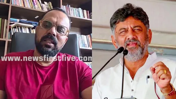 ಡಿಸಿಎಂ ಡಿಕೆ ಶಿವಕುಮಾರ್​ಗೆ ನಟ ಸುದೀಪ್ ಮ್ಯಾನೇಜರ್‌ ಖಡಕ್​ ಎಚ್ಚರಿಕೆ VIDEO​