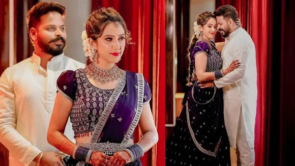 ಸದ್ದಿಲ್ಲದೇ ನಿಶ್ಚಿತಾರ್ಥ ಮಾಡಿಕೊಂಡ ʼದೃಷ್ಟಿಬೊಟ್ಟುʼ ನಾಯಕಿ ಗೌತಮಿ ಜಯರಾಮ್‌; ಅದ್ಧೂರಿ ಫೋಟೋಸ್ ಇಲ್ಲಿವೆ!