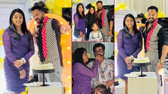 ಗ್ರ್ಯಾಂಡ್​ ಆಗಿ ಪತ್ನಿಯ ಬರ್ತ್​ ಡೇ ಸೆಲೆಬ್ರೆಟ್ ಮಾಡಿದ ಬಿಗ್​ಬಾಸ್​ ಖ್ಯಾತಿಯ ರಜತ್; ಯಾರೆಲ್ಲಾ ಬಂದಿದ್ರು?