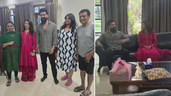 ಶಿವಣ್ಣ ನಿವಾಸಕ್ಕೆ ದಿಢೀರ್ ಭೇಟಿ ನೀಡಿದ ನಟ ಯಶ್‌, ರಾಧಿಕಾ ಪಂಡಿತ್​.. PHOTOS