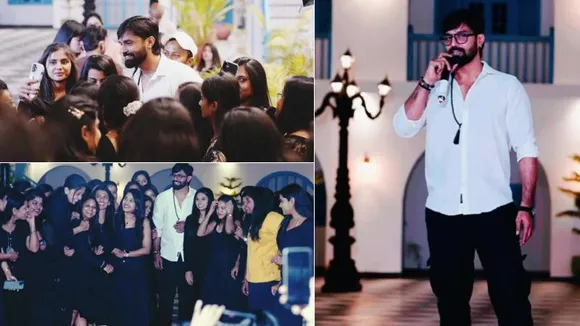 PHOTOS: ಬಿಗ್​ಬಾಸ್ ರನ್ನರ್​​ ತ್ರಿವಿಕ್ರಮ್​ನನ್ನು ನೋಡುತ್ತಿದ್ದಂತೆ ಮುತ್ತಿಕೊಂಡ ಕ್ಯೂಟ್​ ಹುಡುಗಿರು