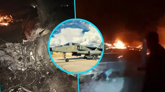 Plane Crash: ಗುಜರಾತ್‌ನಲ್ಲಿ ವಾಯುಪಡೆಯ ಜಾಗ್ವಾರ್ ಯುದ್ಧ ವಿಮಾನ ಪತನ..