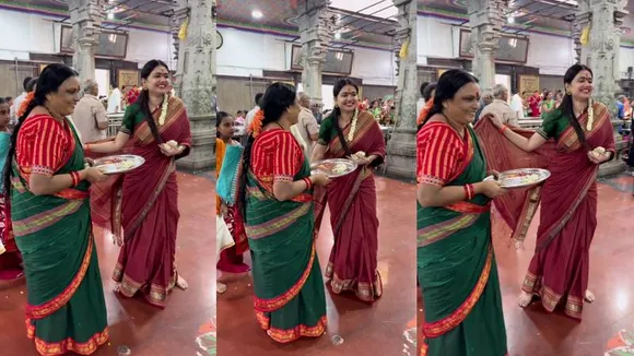 ಮಡಿಲಕ್ಕಿ ಕೊಟ್ಟು ಕಾನೂನು ಸಂಕಷ್ಟದಿಂದ ಪಾರು ಮಾಡುವಂತೆ ಶಕ್ತಿ ದೇವತೆಗೆ ‘ಪವಿತ್ರ’ ಪ್ರಾರ್ಥನೆ..!