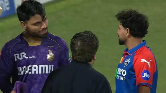 ಕಪಾಳಕ್ಕೆ ಹೊಡೆದ ಕುಲ್​​ದೀಪ್ ಯಾದವ್.. ರಿಂಕು ಸಿಂಗ್ ರಿಯಾಕ್ಷನ್ ಹೇಗಿದೆ? -Video