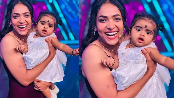 ನಿರೂಪಕಿ ಅನುಪಮಾ ಗೌಡ ಕೈಯಲ್ಲಿರೋ ಮಗು ಯಾರದ್ದು? ಗೆಸ್​ ಮಾಡಿ ನೋಡೋಣ