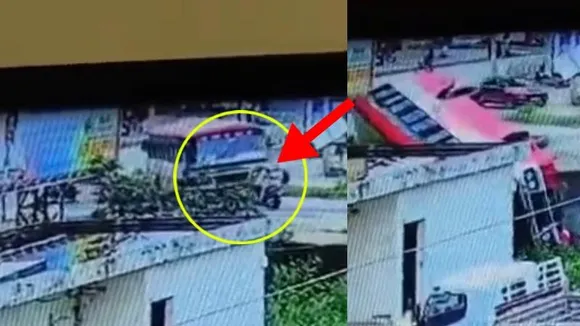 2 ಬೈಕ್​ಗಳಿಗೆ ಭಯಾನಕವಾಗಿ KSRTC ಬಸ್ ಡಿಕ್ಕಿ, ಪಲ್ಟಿ.. ಪ್ರಾಣ ಬಿಟ್ಟ ಸಬ್ ಇನ್​​ಸ್ಪೆಕ್ಟರ್