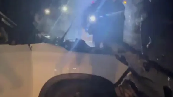 ಟ್ರ್ಯಾಕ್ಟರ್​ಗೆ ಭಯಾನಕವಾಗಿ ಕಾರು ಡಿಕ್ಕಿ.. 11 ತಿಂಗಳ ಗಂಡು ಮಗು ಸೇರಿ ಜೀವ ಬಿಟ್ಟ ನಾಲ್ವರು