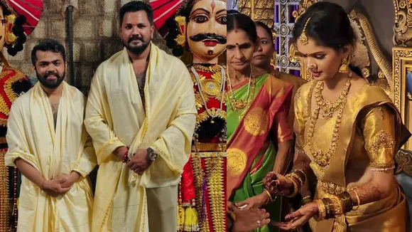 ಚೈತ್ರಾ ಕುಂದಾಪುರ ಮದುವೆಗೆ ಬಂದ ಬಿಗ್‌ ಬಾಸ್ ಸ್ಪರ್ಧಿಗಳು.. ಯಾರೆಲ್ಲಾ ಬಂದಿದ್ರು?