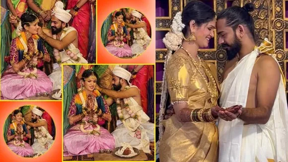 ದಾಂಪತ್ಯ ಜೀವನಕ್ಕೆ ಕಾಲಿಟ್ಟ ಬಿಗ್​ಬಾಸ್​ ಖ್ಯಾತಿಯ ಚೈತ್ರಾ ಕುಂದಾಪುರ.. ಫೋಟೋಸ್ ಇಲ್ಲಿವೆ