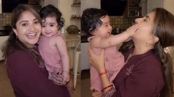 ನಟಿ ಕಾರುಣ್ಯ ಕೈಯಲ್ಲಿದೆ ಸ್ಟಾರ್​ ಜೋಡಿಯ ಕ್ಯೂಟ್​ ಮಗು.. ಯಾರದು ಗೆಸ್​ ಮಾಡಿ ನೋಡೋಣ!