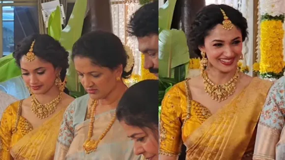 KD ಸಿನಿಮಾ ನಟಿ ರೀಷ್ಮಾ ನಾಣಯ್ಯ ಮನೆಯಲ್ಲಿ ಮದುವೆ ಸಂಭ್ರಮ; ಫೋಟೋಸ್ ಇಲ್ಲಿವೆ!