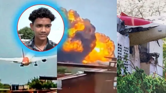 ವಿಮಾನ ಪತನದ ವಿಡಿಯೋ ರೆಕಾರ್ಡ್ ಮಾಡಿದ್ದ ಬಾಲಕನಿಗೆ ಈಗ ಭಯ!