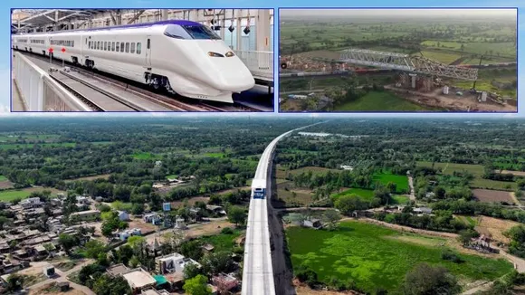 ಬುಲೆಟ್​ ಟ್ರೈನ್​ ಕಾರಿಡಾರ್; 8ನೇ ಸ್ಟೀಲ್​ ಬ್ರಿಡ್ಜ್​ ಪೂರ್ಣ.. ಇನ್ನು ಎಷ್ಟು ಸೇತುವೆ ನಿರ್ಮಿಸಬೇಕು?